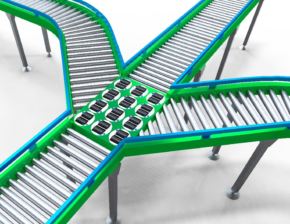 萬金油產(chǎn)品|高速擺輪分揀系統(tǒng)為促進(jìn)智能、高效分揀加勁！